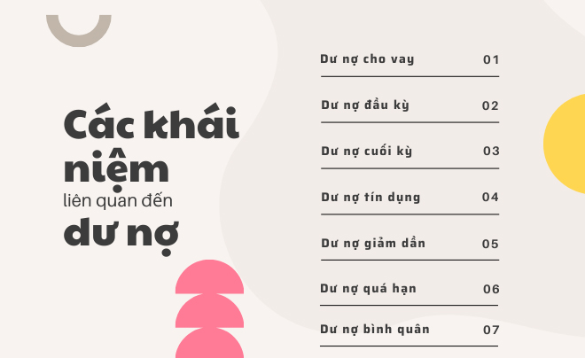 Dư nợ là gì? Các loại dư nợ trên thị trường hiện nay