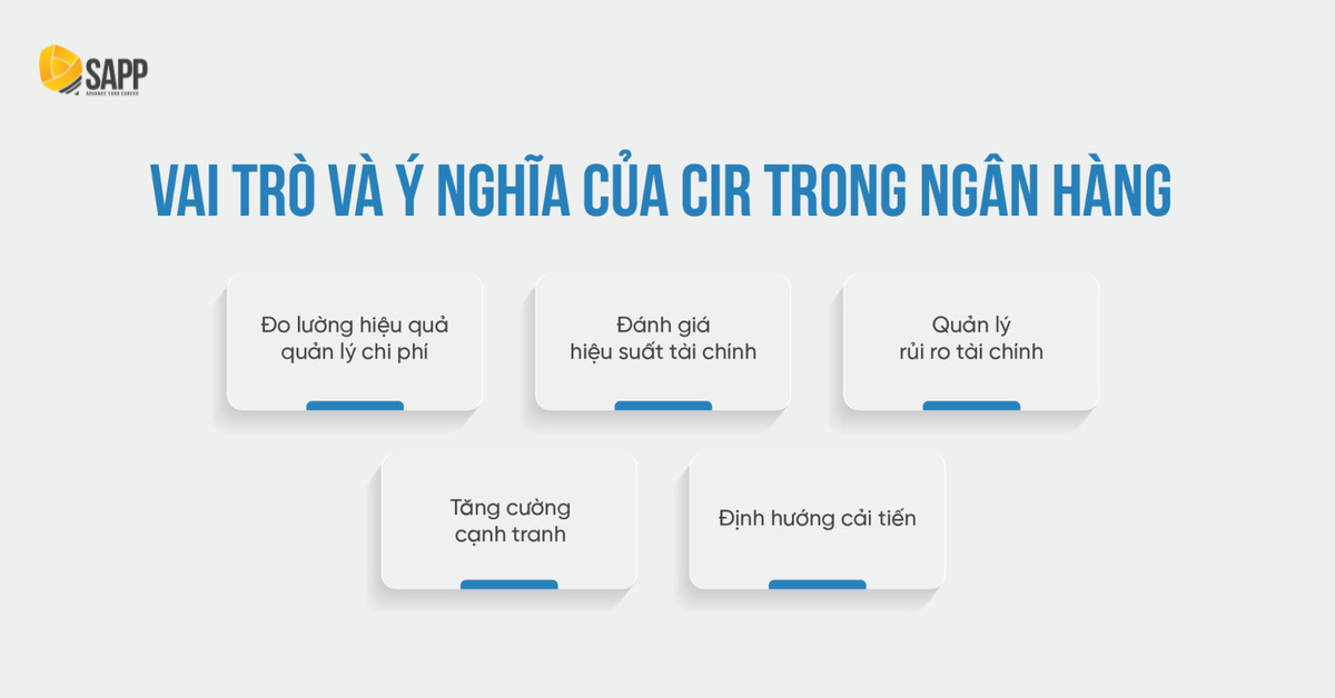 ​​​​​​​Chỉ Số CIR Là Gì? Ý Nghĩa Và Cách Tính CIR Trong Ngân Hàng