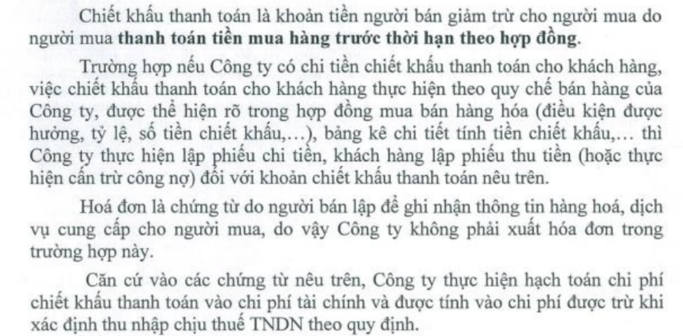 Hồ sơ chi chiết khấu thanh toán (Có ví dụ)? Hạch toán?