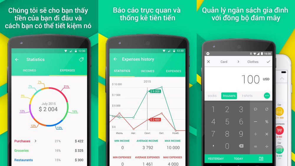 22 app quản lý chi tiêu tốt nhất trên iOS và Android