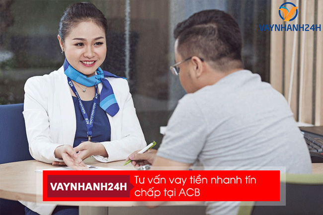 Không có bảng lương vay tín chấp ACB được không?