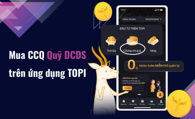 Quỹ DCDS - Cách mua chứng chỉ quỹ DCDS nhanh chóng