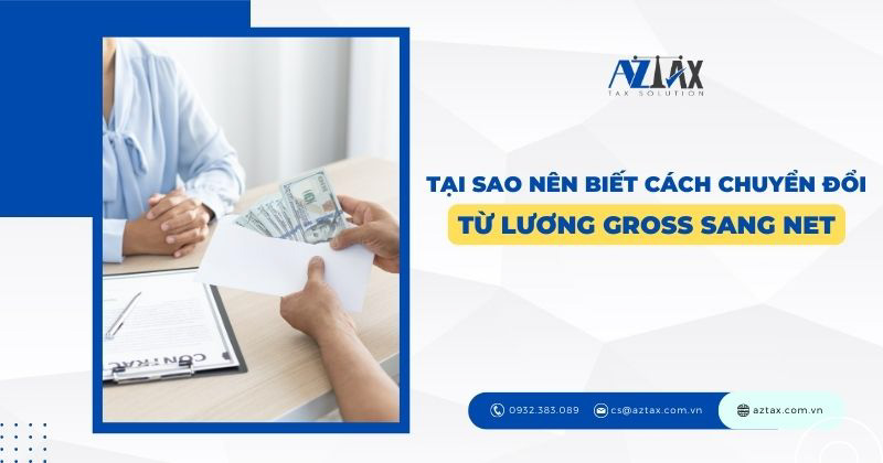 Cách tính lương gross sang net mới nhất 2024