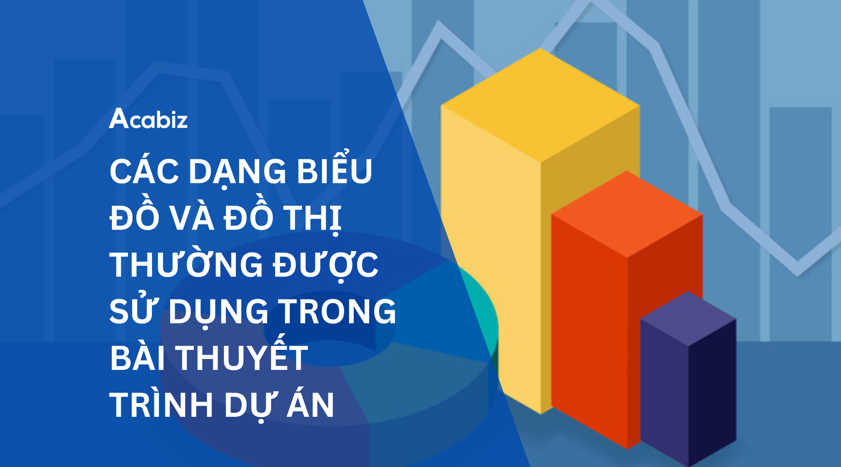 CÁC DẠNG BIỂU ĐỒ VÀ ĐỒ THỊ THƯỜNG ĐƯỢC SỬ DỤNG TRONG BÀI THUYẾT TRÌNH DỰ ÁN