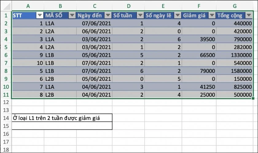 Cách tạo bảng trong Excel 2010, 2016 đơn giản, dễ thực hiện