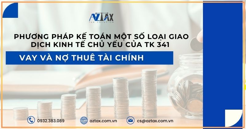 Tài khoản 341 - Vay và nợ thuê tài chính theo thông tư 200