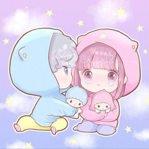 +50 Avatar đôi BFF cute, anime, chibi cho nam, nữ