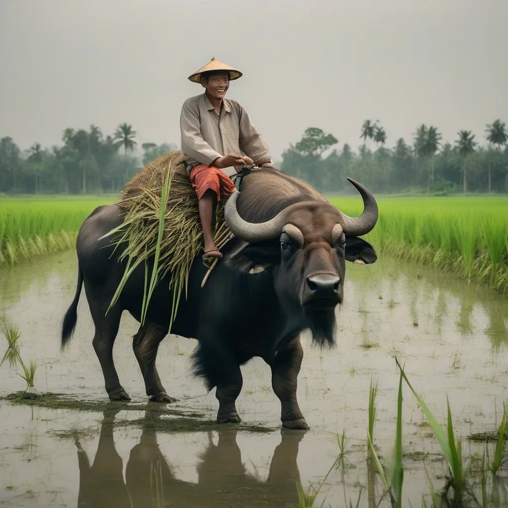 Giải Mã Giấc Mơ Thấy Cưỡi Trâu Đánh Con Gì: Điềm Báo & Con Số May Mắn - Mamnho.vn