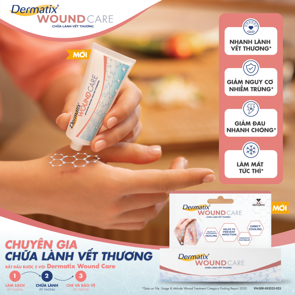 Top 5 cách mau lành vết thương té xe