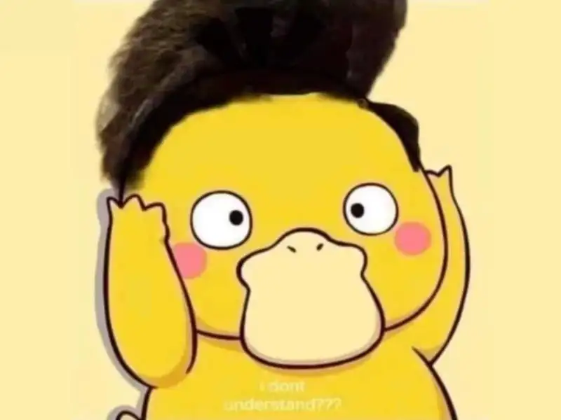 Top 30 ảnh vịt meme psyduck cực hài hước, bá đạo