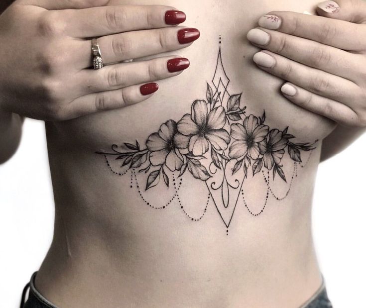 101+ hình xăm chân ngực cho chị em cực quyến rũ - Genztattoo