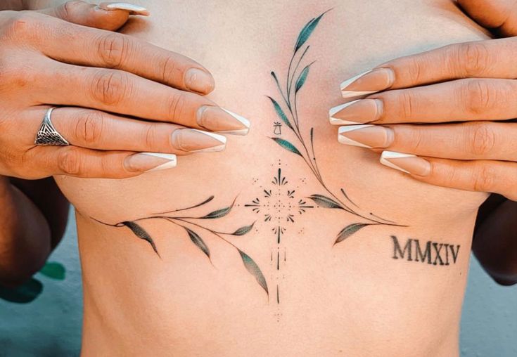 101+ hình xăm chân ngực cho chị em cực quyến rũ - Genztattoo