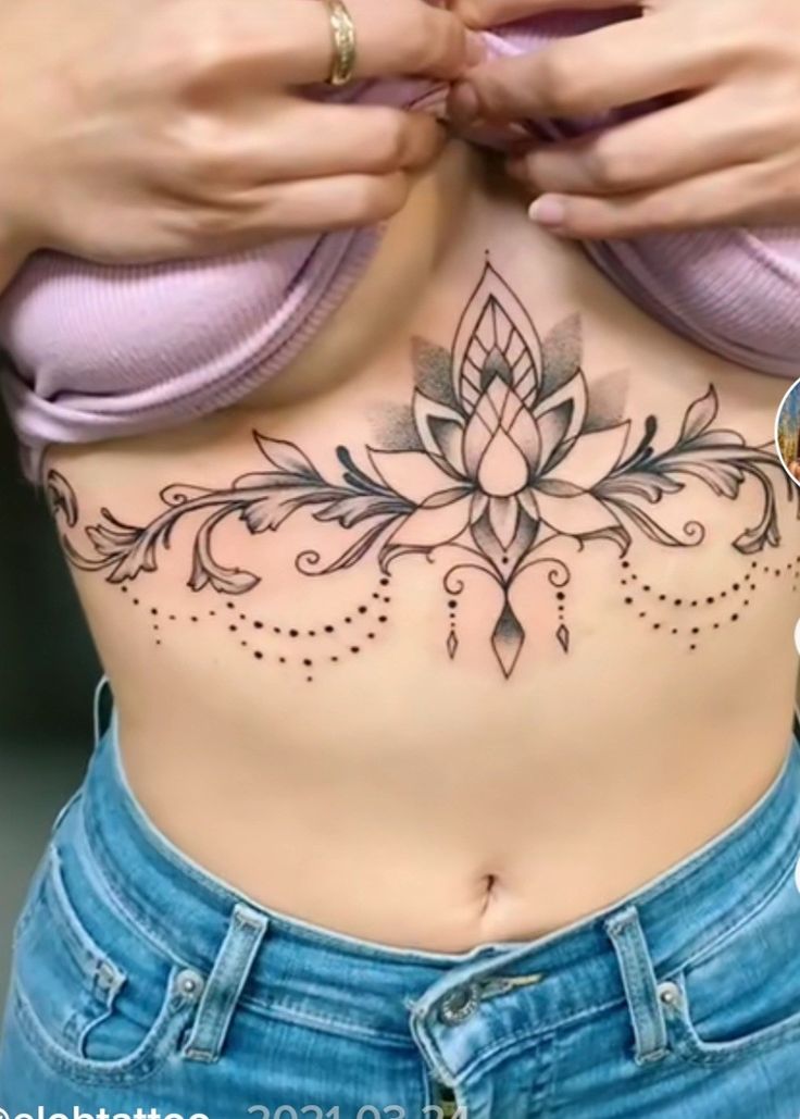 101+ hình xăm chân ngực cho chị em cực quyến rũ - Genztattoo