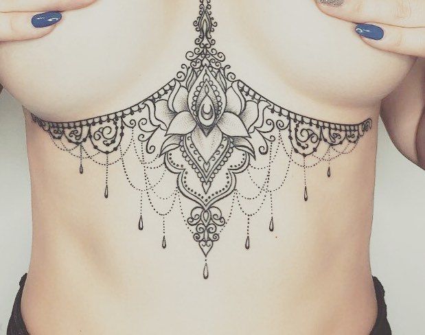 101+ hình xăm chân ngực cho chị em cực quyến rũ - Genztattoo