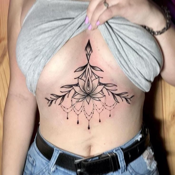 101+ hình xăm chân ngực cho chị em cực quyến rũ - Genztattoo