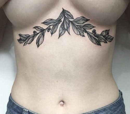 101+ hình xăm chân ngực cho chị em cực quyến rũ - Genztattoo