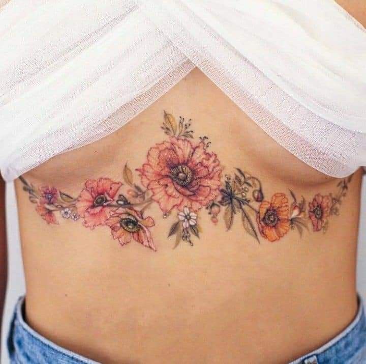 101+ hình xăm chân ngực cho chị em cực quyến rũ - Genztattoo