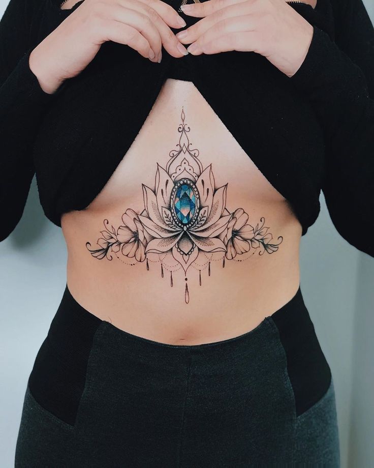 101+ hình xăm chân ngực cho chị em cực quyến rũ - Genztattoo