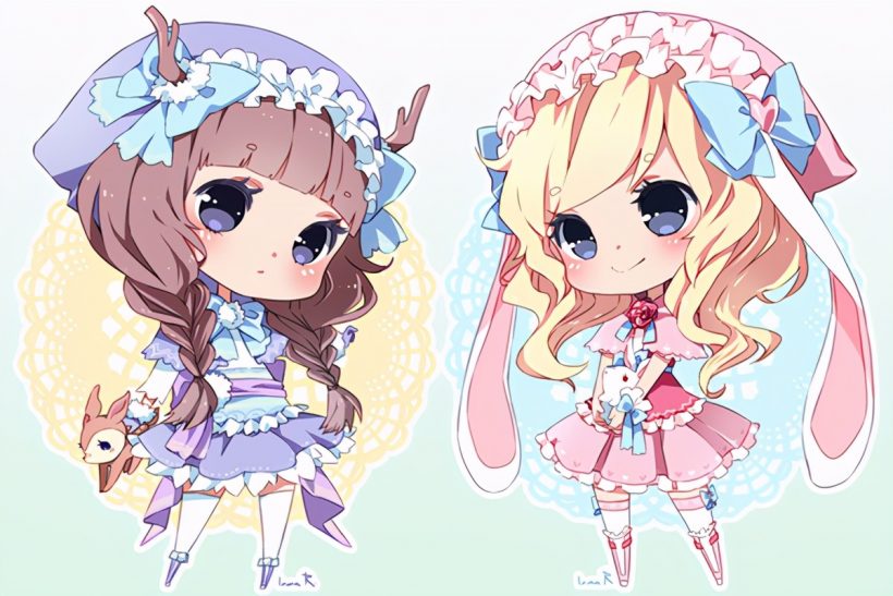 Hình ảnh 12 cung hoàng đạo chibi cổ trang tuyệt đẹp