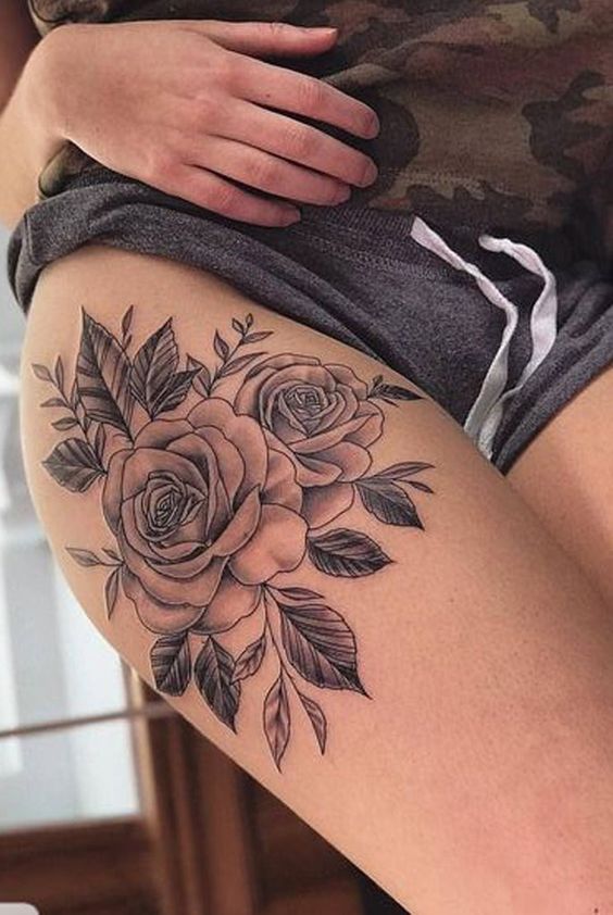 150 hình xăm đùi mini cho nam và nữ đẹp nhất năm nay - Genztattoo