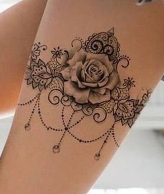 150 hình xăm đùi mini cho nam và nữ đẹp nhất năm nay - Genztattoo