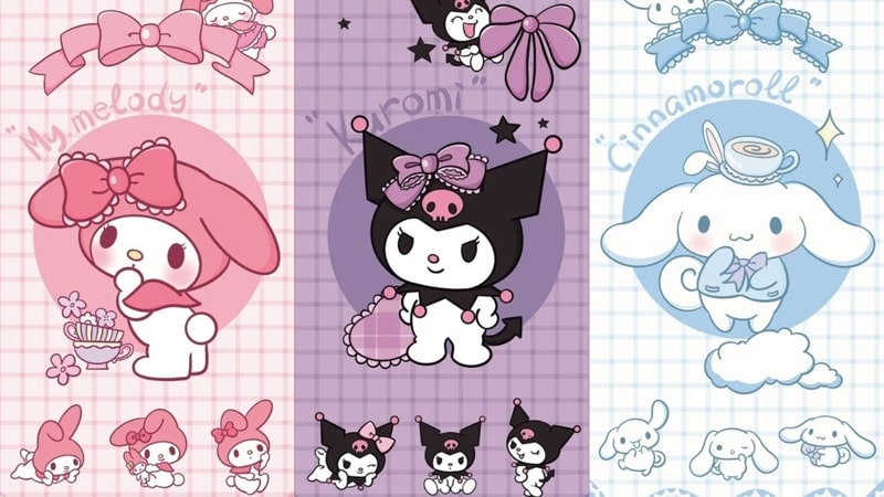 Hình nền Kuromi cute nhất, rõ nét cho điện thoại, máy tính