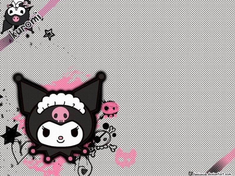 Hình nền Kuromi cute nhất, rõ nét cho điện thoại, máy tính