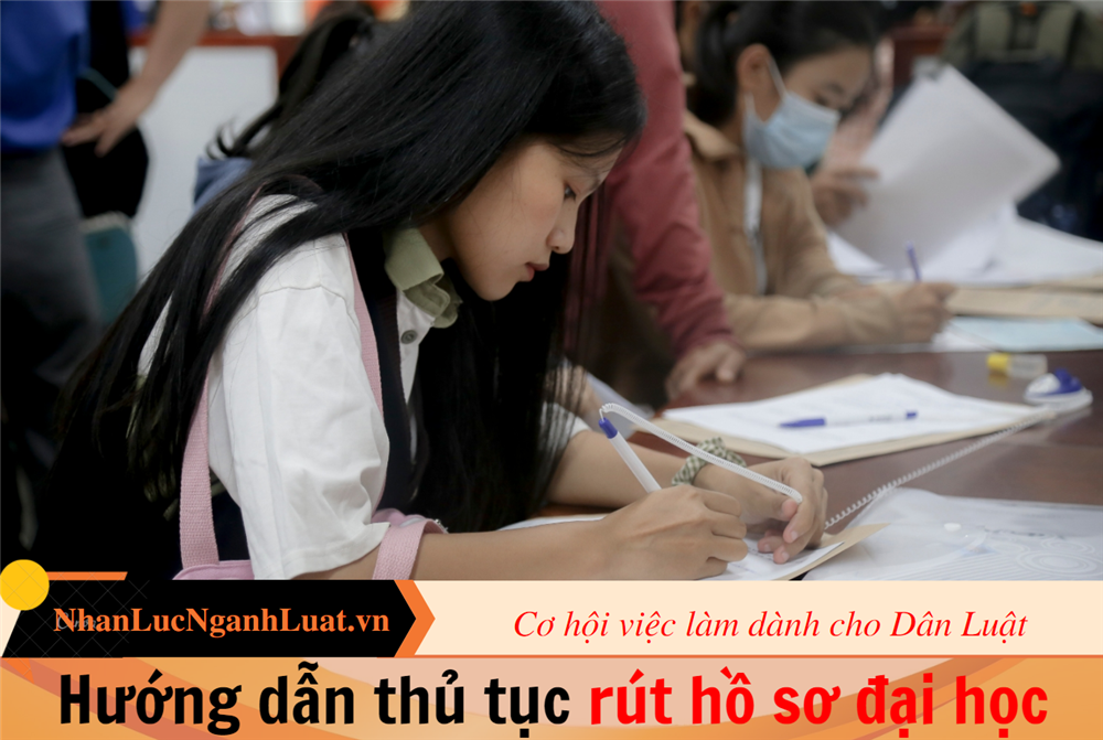 Hướng dẫn thủ tục rút hồ sơ đại học