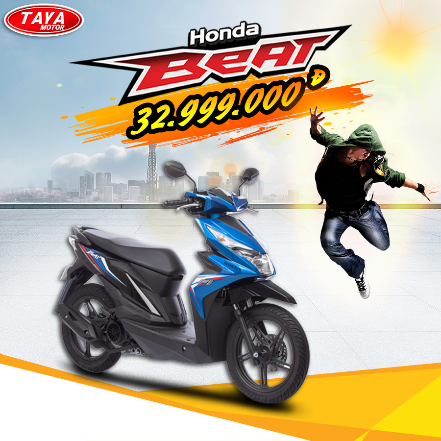 Honda Beat 110cc (đỏ)