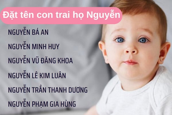 500+ Tên hay cho bé trai ý nghĩa, hợp tuổi bố mẹ 2024