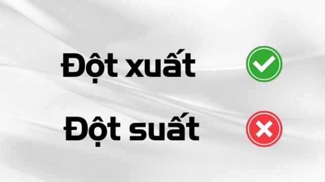 Đột xuất hay đột suất: Từ nào viết đúng chính tả tiếng Việt?