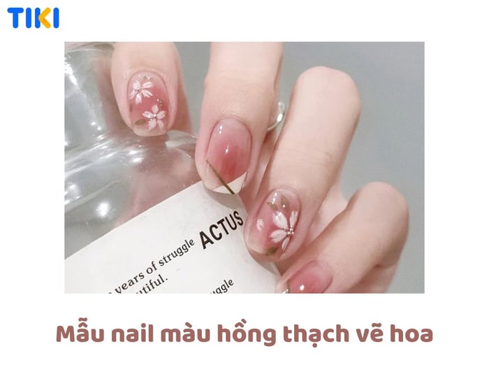 60+ Mẫu Nail Màu Hồng Thạch Nhẹ Nhàng, Quyến Rũ, Theo Đuổi Xu Hướng