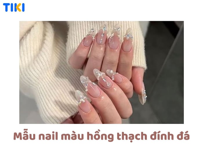 60+ Mẫu Nail Màu Hồng Thạch Nhẹ Nhàng, Quyến Rũ, Theo Đuổi Xu Hướng