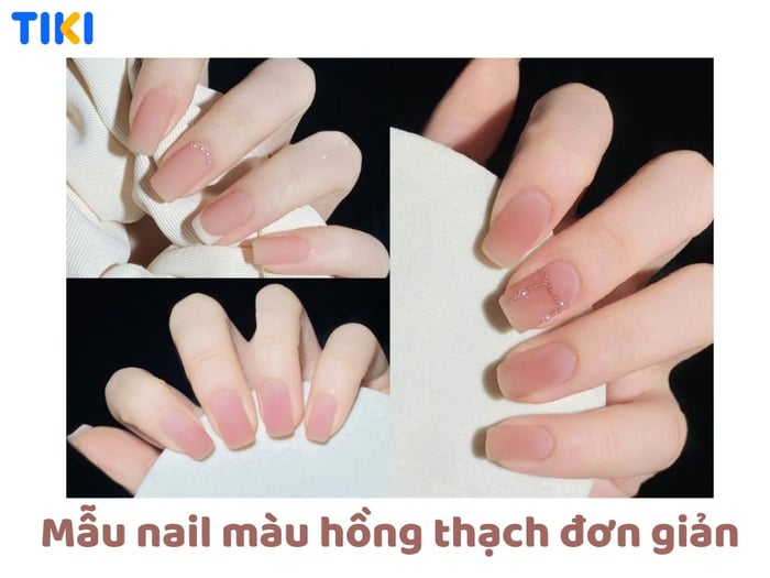 60+ Mẫu Nail Màu Hồng Thạch Nhẹ Nhàng, Quyến Rũ, Theo Đuổi Xu Hướng