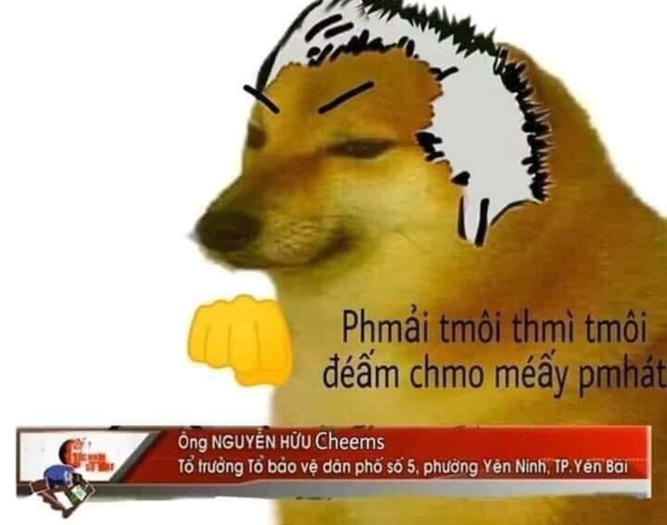 List Cheems meme, meme Shiba bonk, cầm súng thú vị nhất