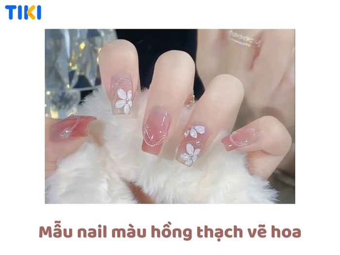 60+ Mẫu Nail Màu Hồng Thạch Nhẹ Nhàng, Quyến Rũ, Theo Đuổi Xu Hướng