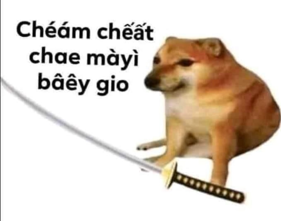 List Cheems meme, meme Shiba bonk, cầm súng thú vị nhất