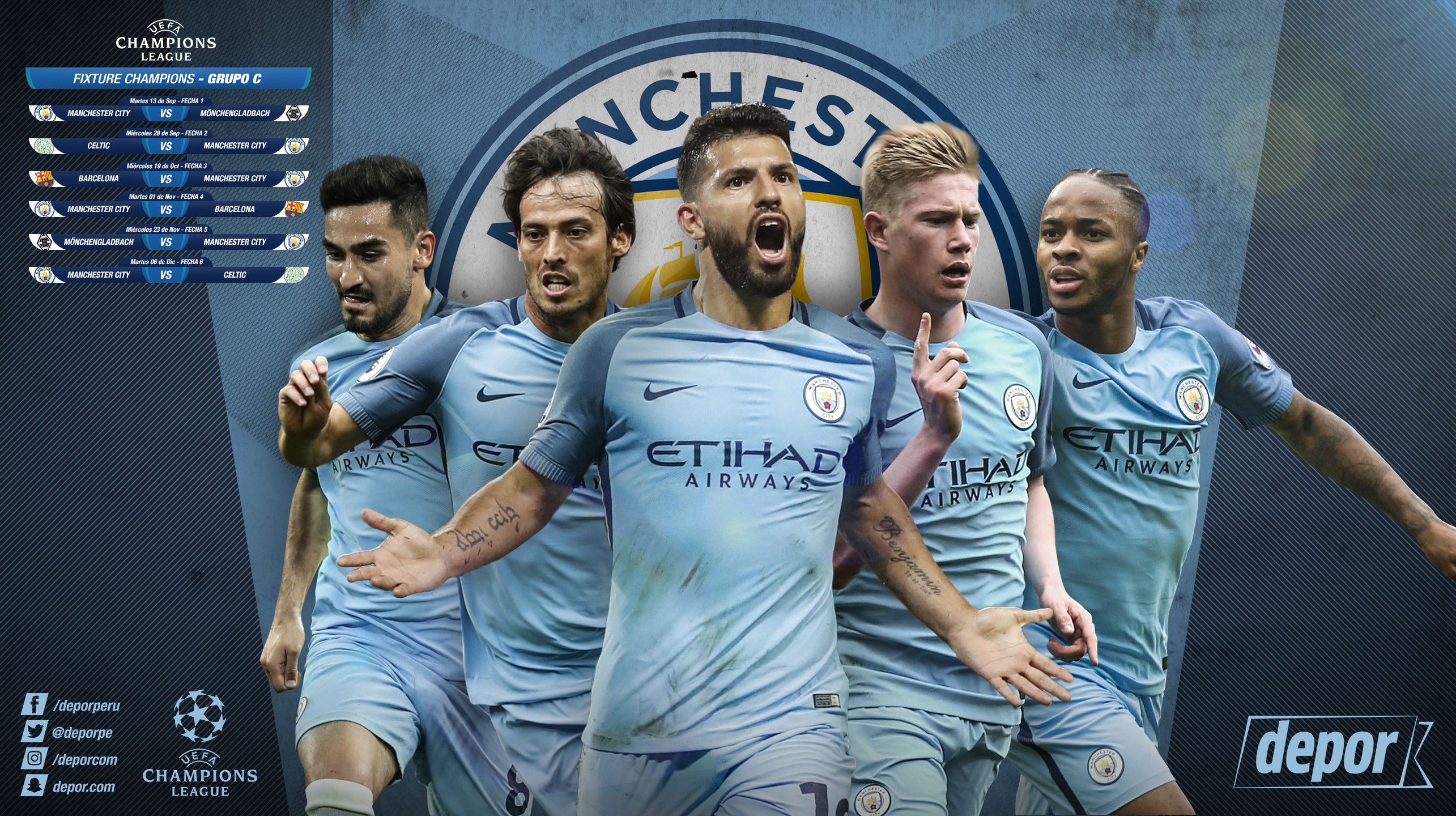 Hình nền Manchester City đẹp nhất cho điện thoại, máy tính