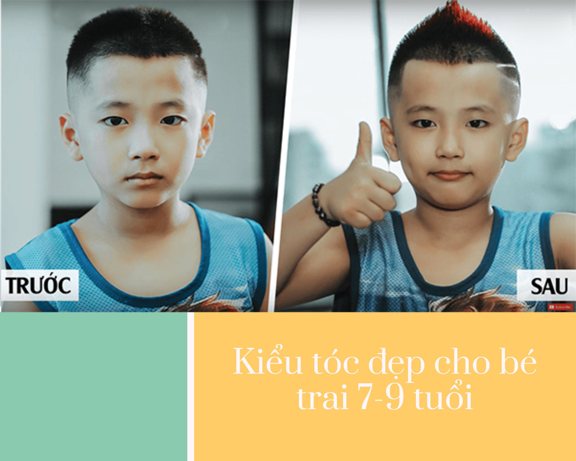 25 kiểu tóc đẹp cho bé trai từ 1 đến 10 tuổi cực đáng yêu và dễ thương