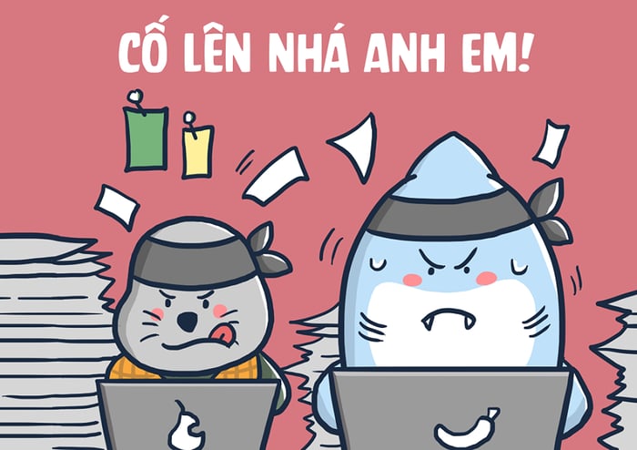 Bộ sưu tập hình ảnh Meme cố lên - Fighting Meme