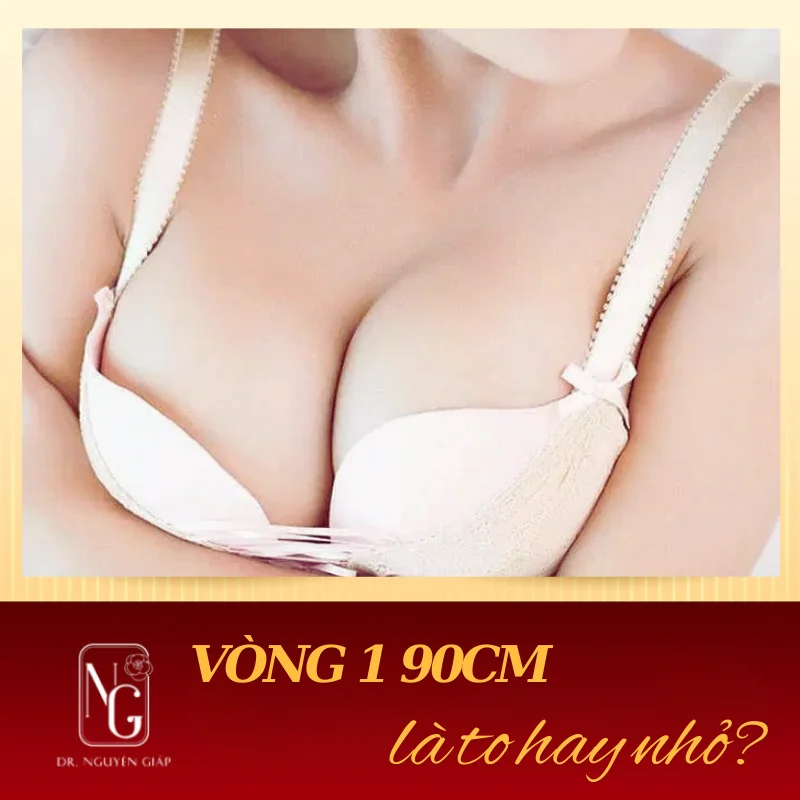 Ngực 90 cm là to hay nhỏ? Vòng 1 bao nhiêu là chuẩn - DR Nguyen Giap