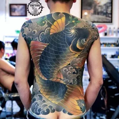 Top 333+ hình xăm kín lưng đa dạng phong cách cho anh em - Genztattoo