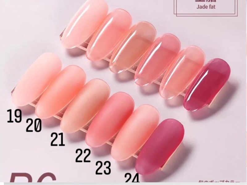 25+ Bảng Màu Nail Chất Lượng Từ Các Thương Hiệu Uy Tín