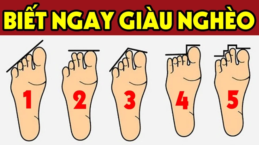 Thầy tướng số nói: Nhìn tướng bàn chân biết ai khắc khổ gian nan, ai giàu sang phú quý, chuẩn hơn nhìn mặt