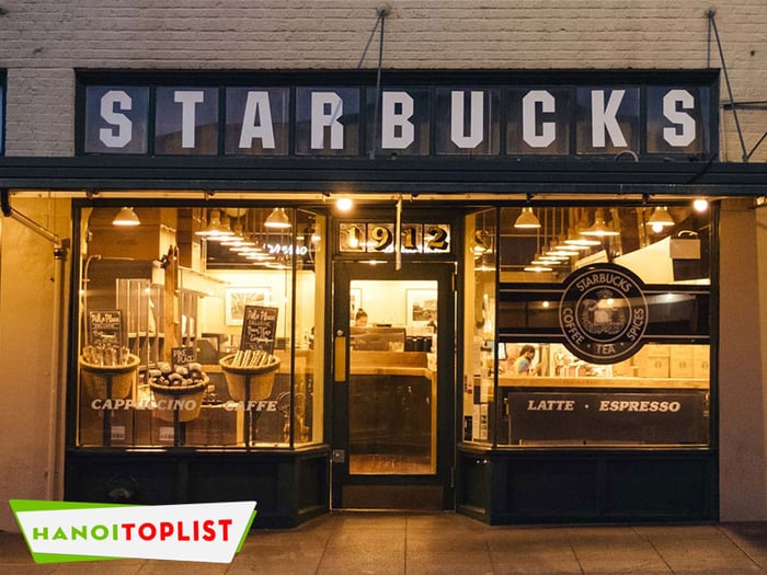 Danh sách các cửa hàng Starbucks tại Hà Nội được yêu thích bởi giới trẻ