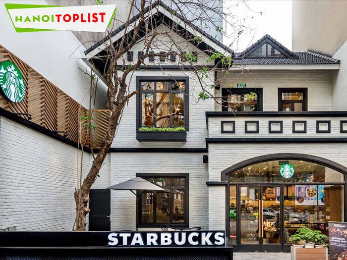 Danh sách các cửa hàng Starbucks tại Hà Nội được yêu thích bởi giới trẻ