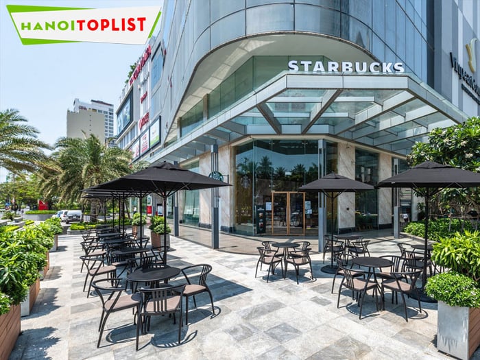 Danh sách các cửa hàng Starbucks tại Hà Nội được yêu thích bởi giới trẻ