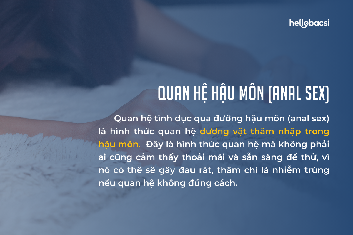 Quan hệ hậu môn (anal sex) có hại không? Cách quan hệ cửa sau an toàn