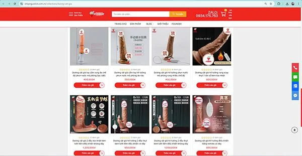 Shop bán sextoy dương vật giả cho nữ thủ dâm giá rẻ TpHCM