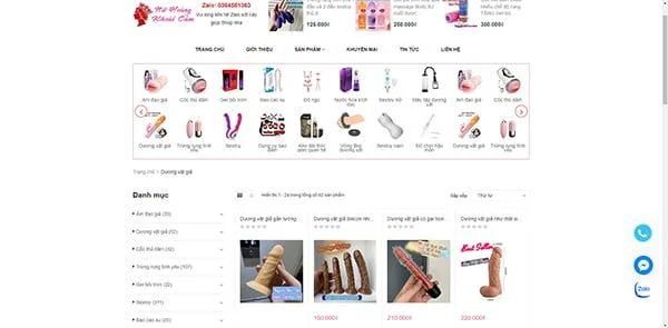 Shop bán sextoy dương vật giả cho nữ thủ dâm giá rẻ TpHCM